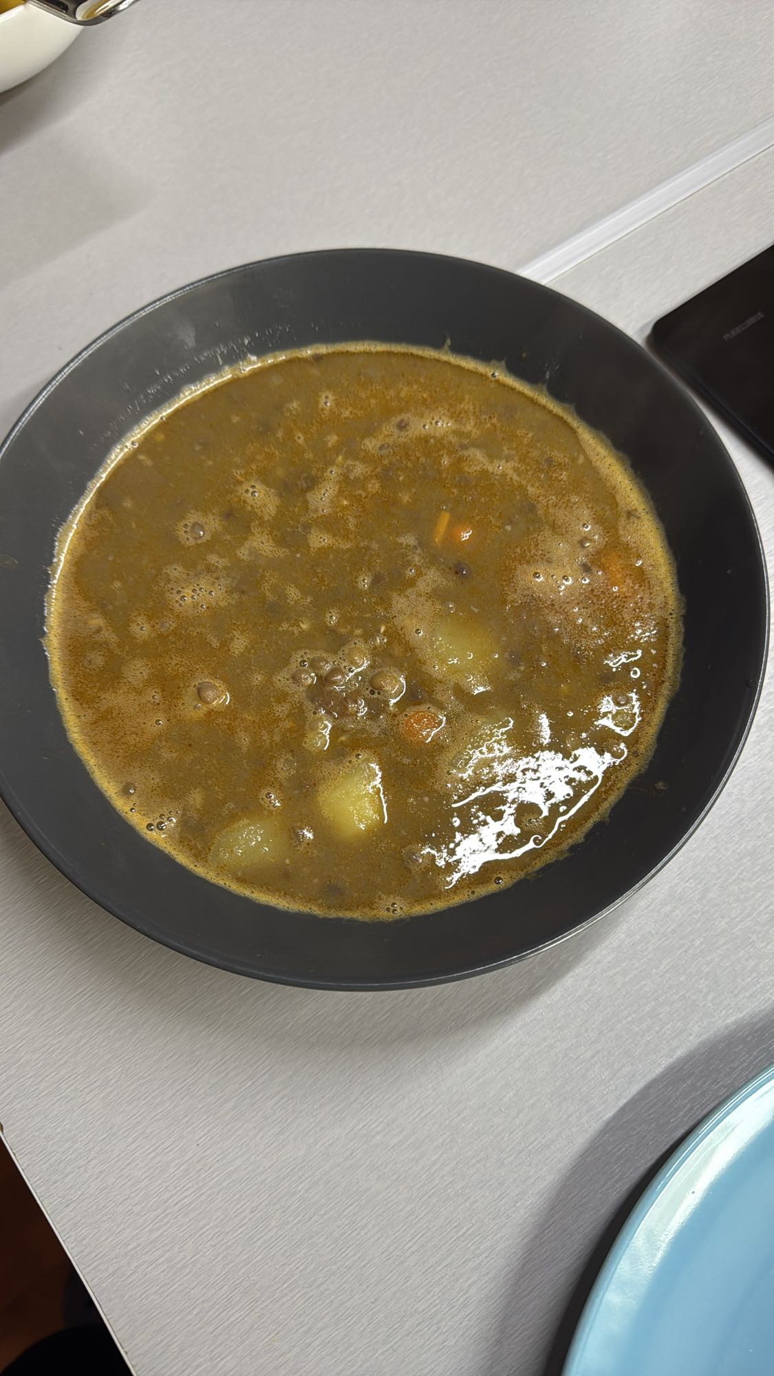Sopa de lentejas