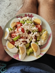 Egg and Veggie Salad
