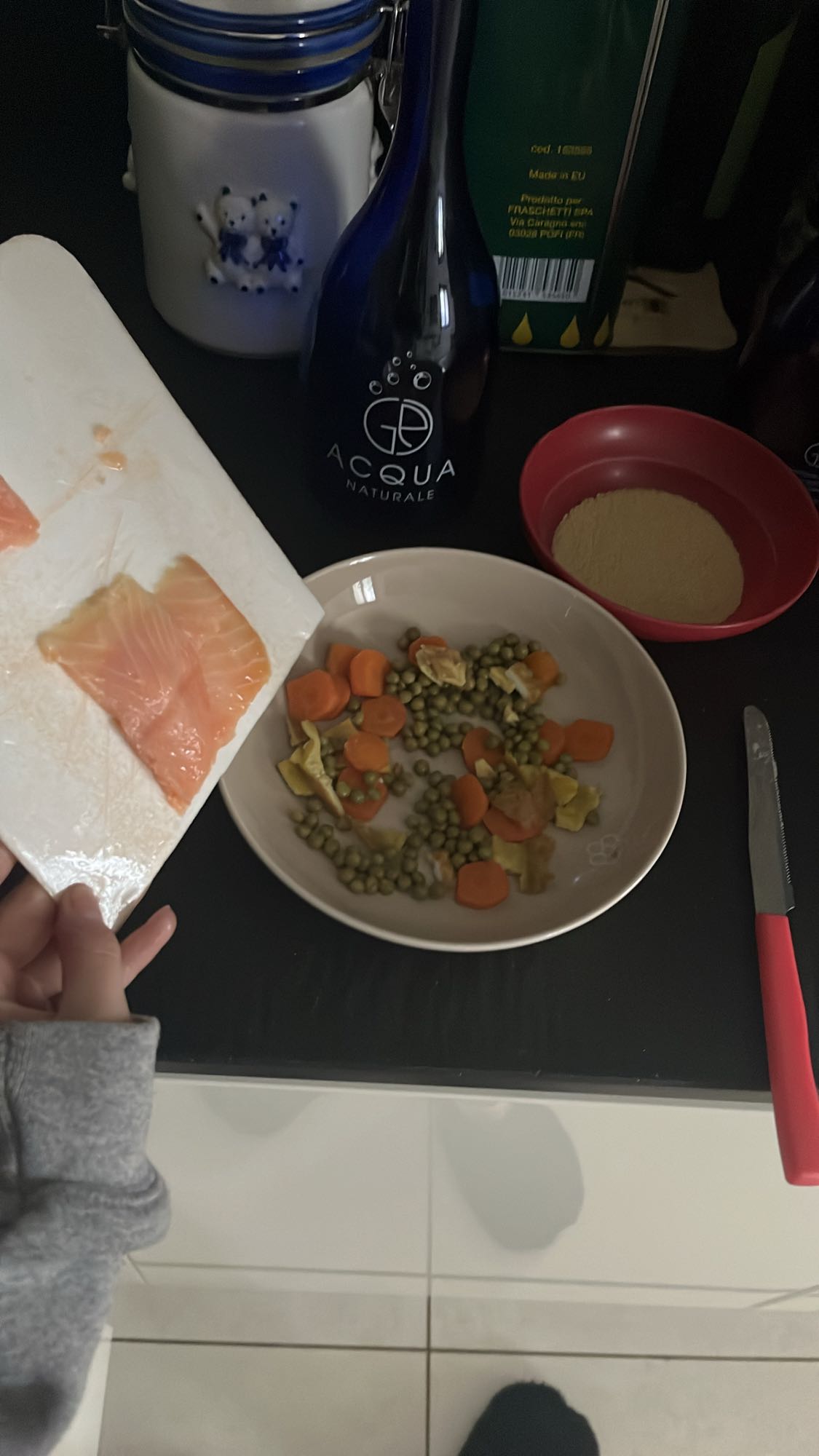 Salmon with Vegetables