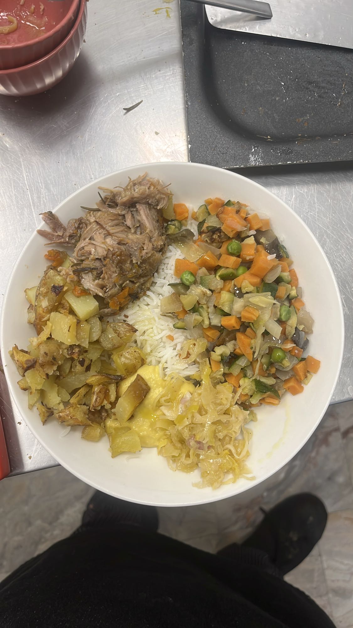 Roast Meat with Veggies