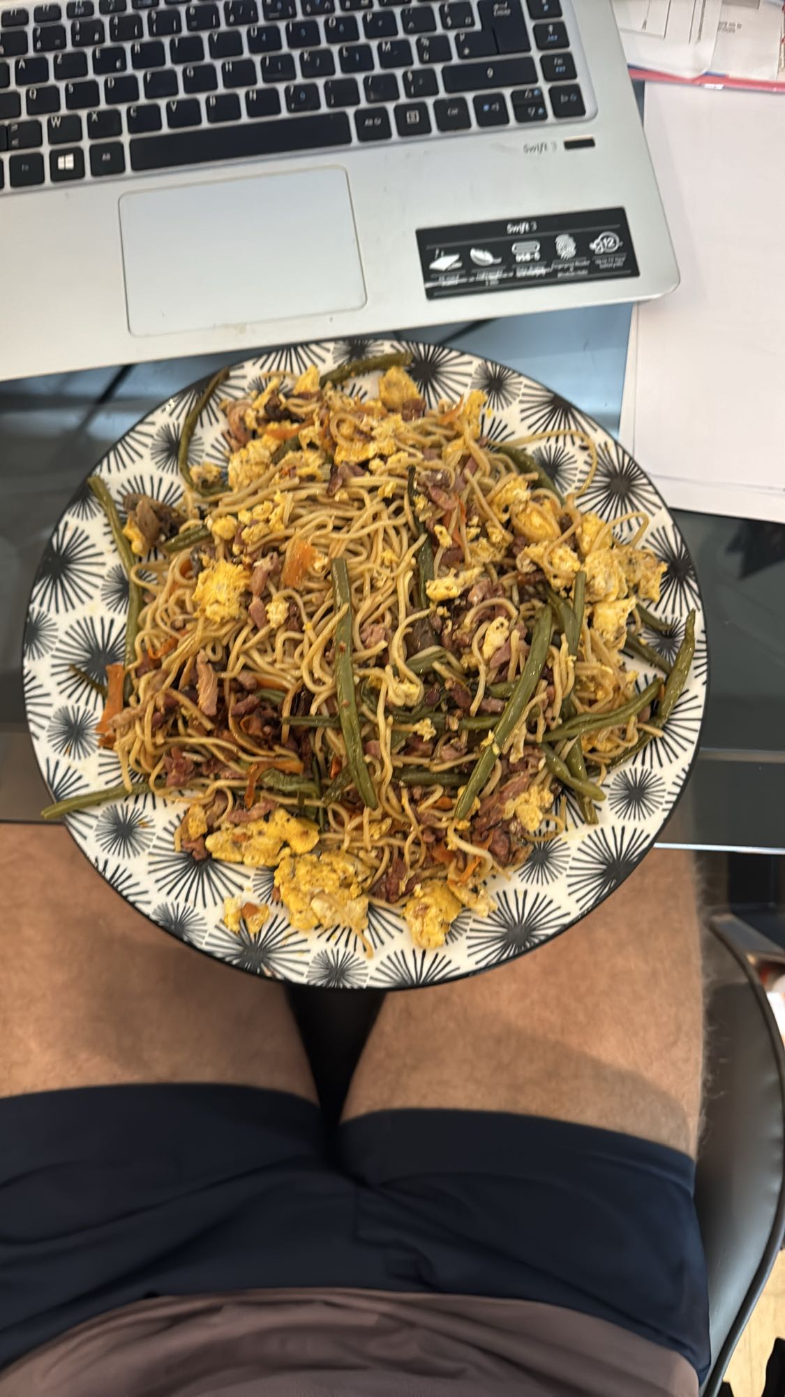 Nouilles sautées au bœuf