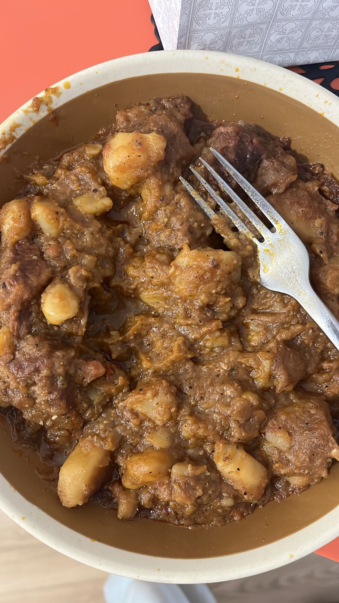 Ragoût de bœuf aux pommes de terre