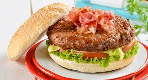 Hamburguesa con tocino