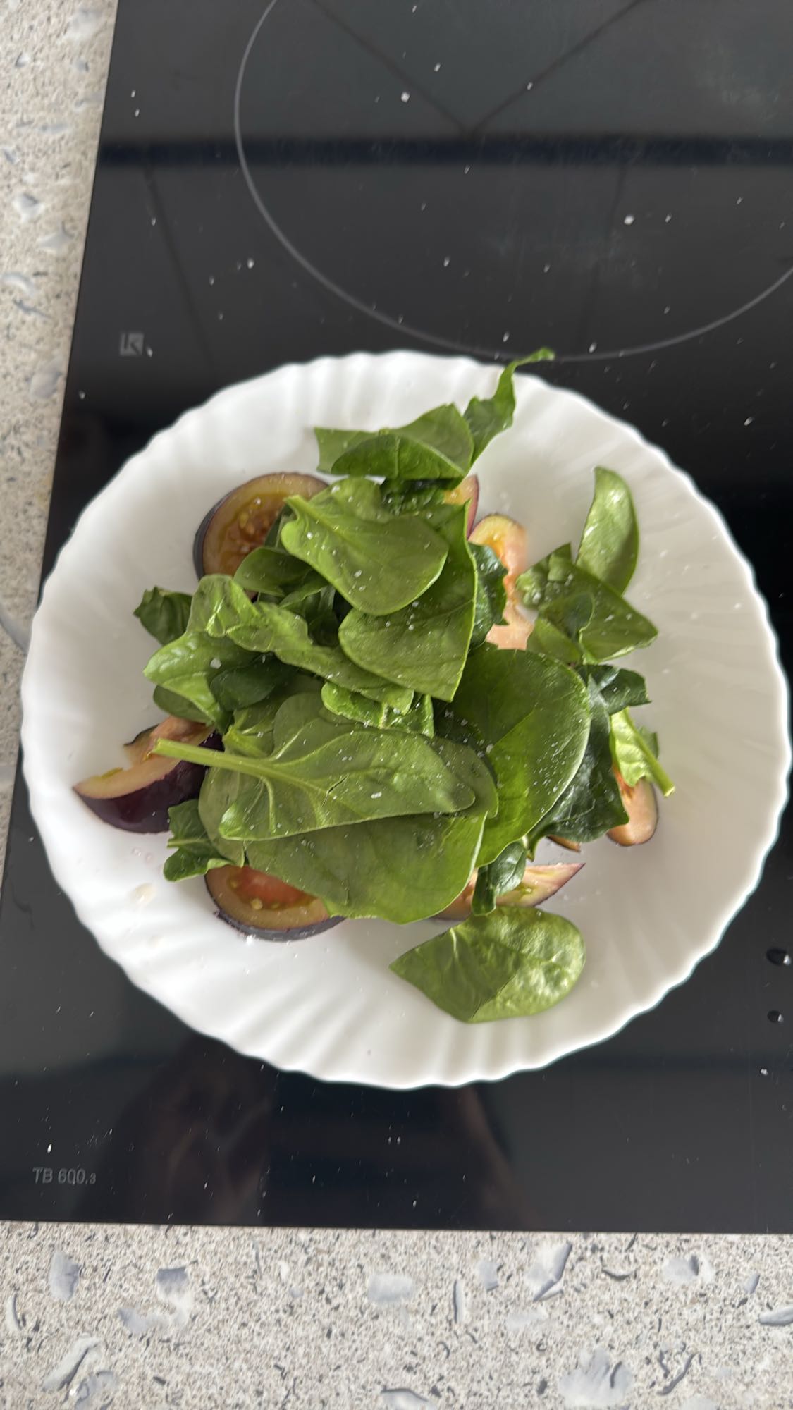 Ensalada de espinaca