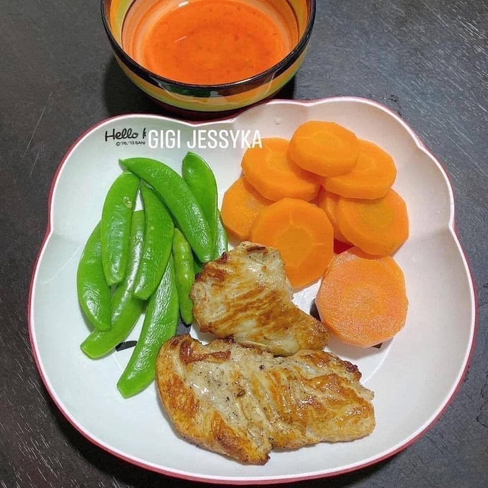 Grilled Chicken with Veggies