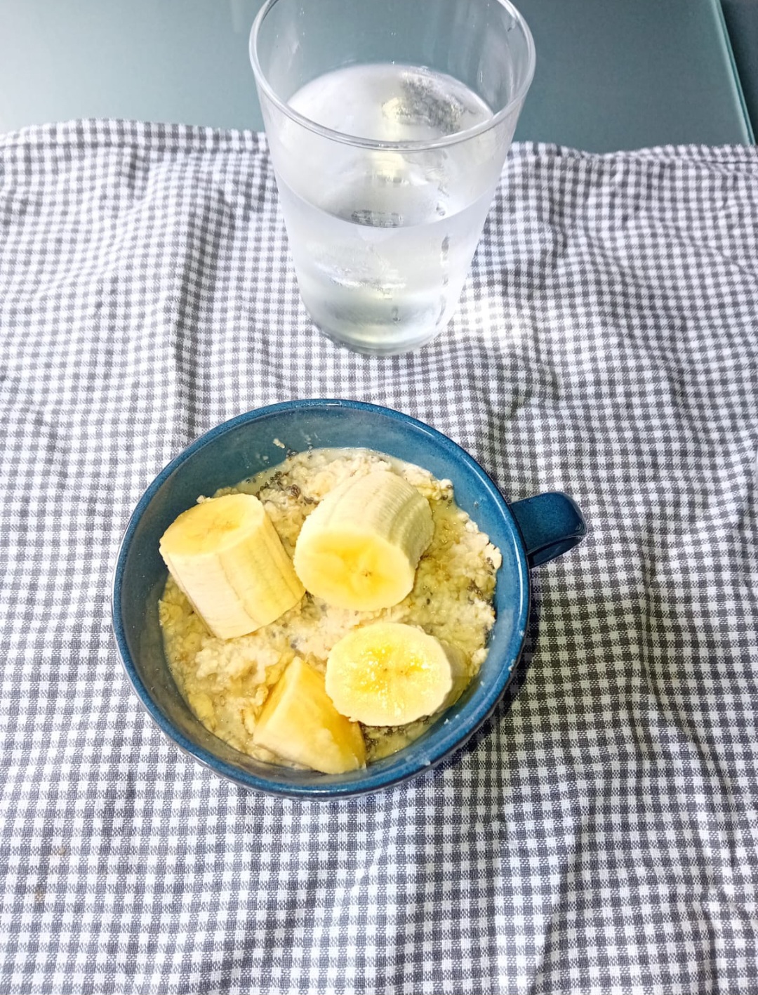 Avena con plátano