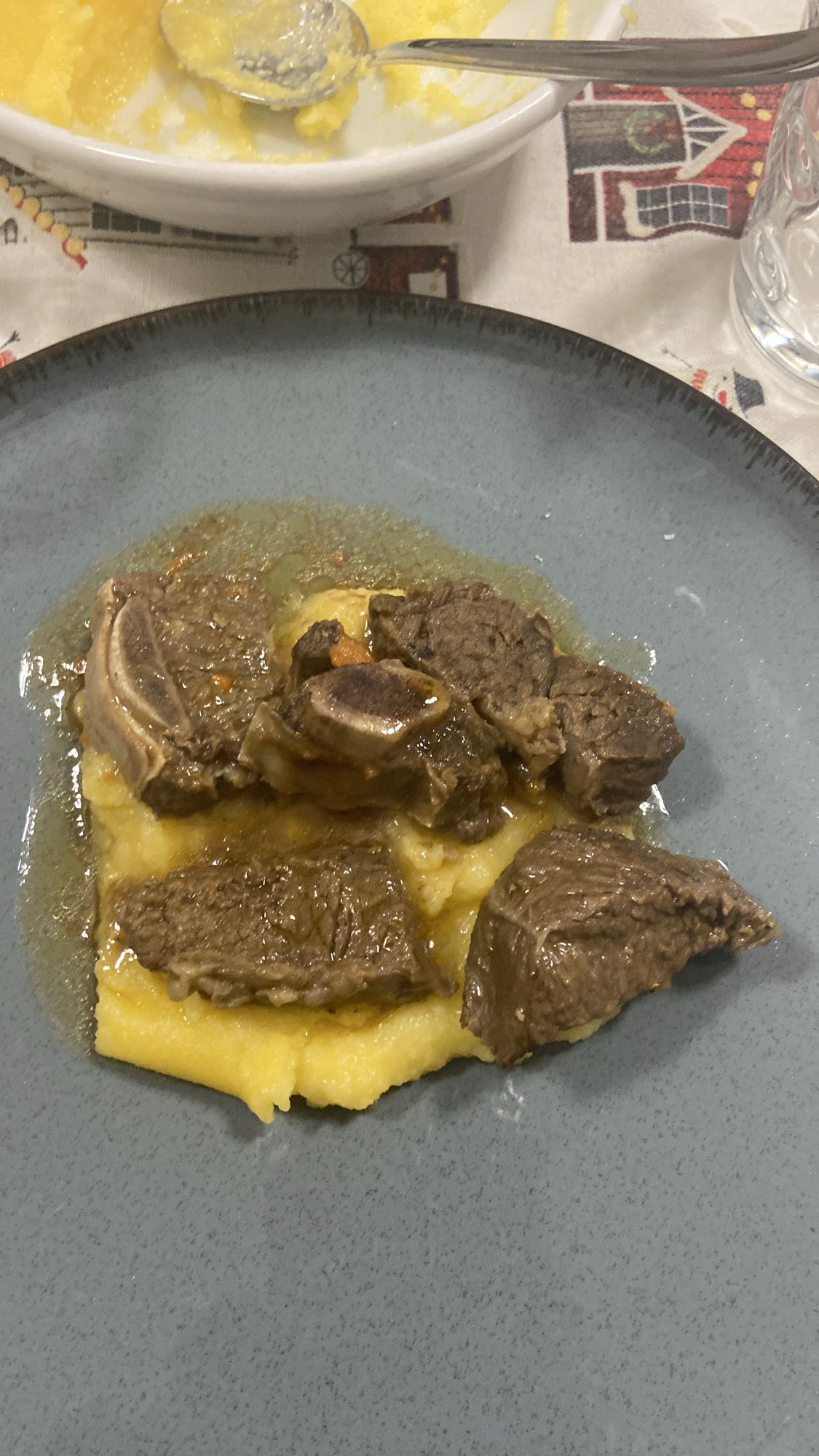 Beef Stew with Polenta