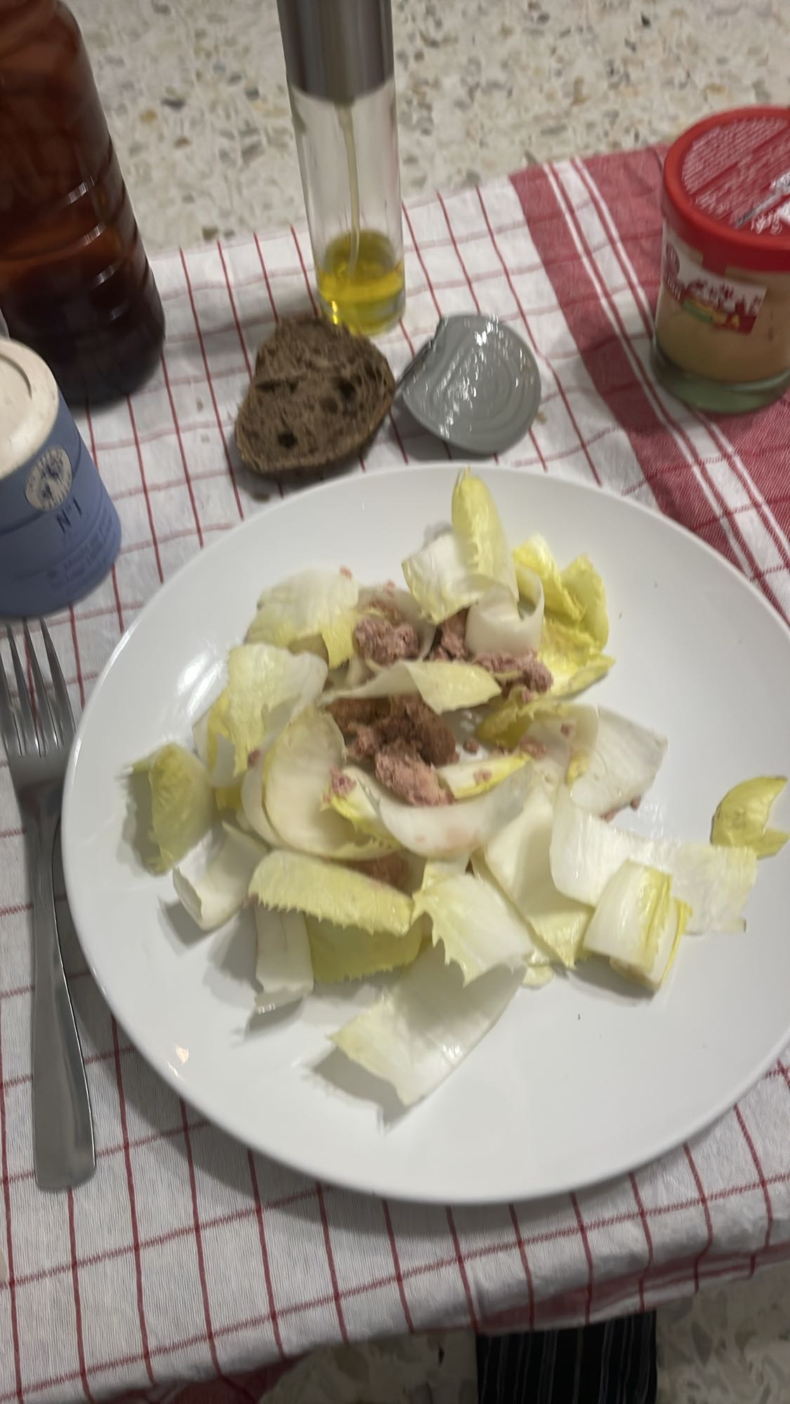 Salade d'endives au thon