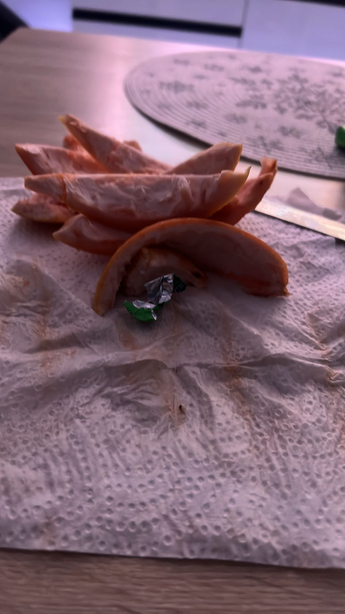 Pomarańcza pokrojona