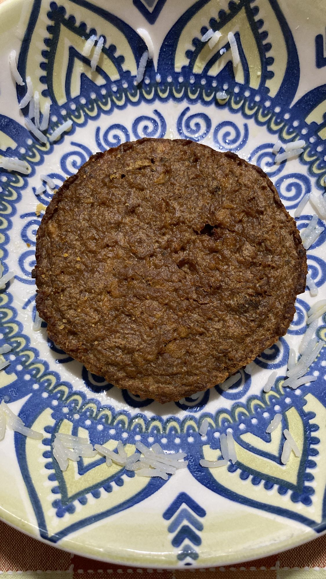 Lentil Patty with Rice