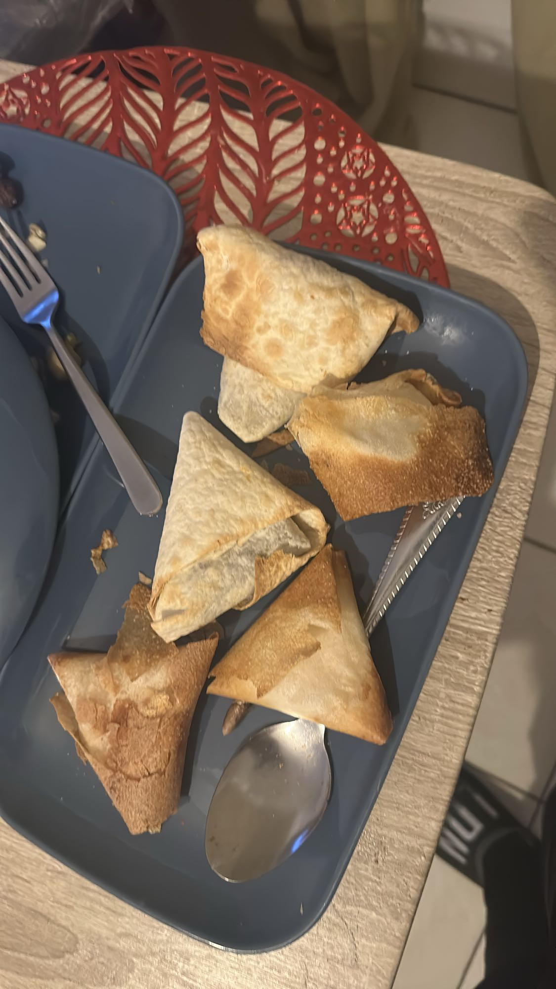 Samoussas croustillants