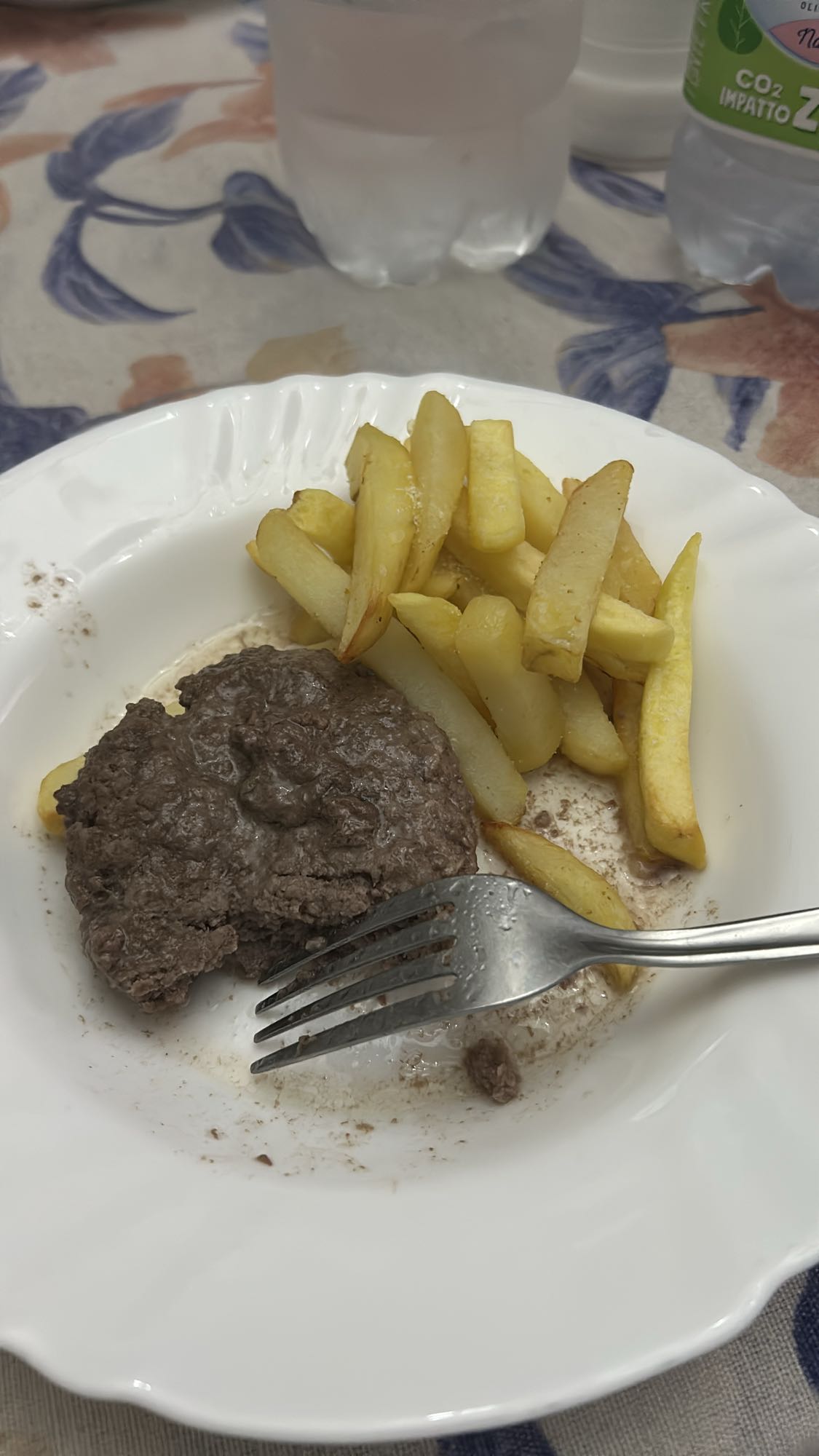 Beef Patty with Fries