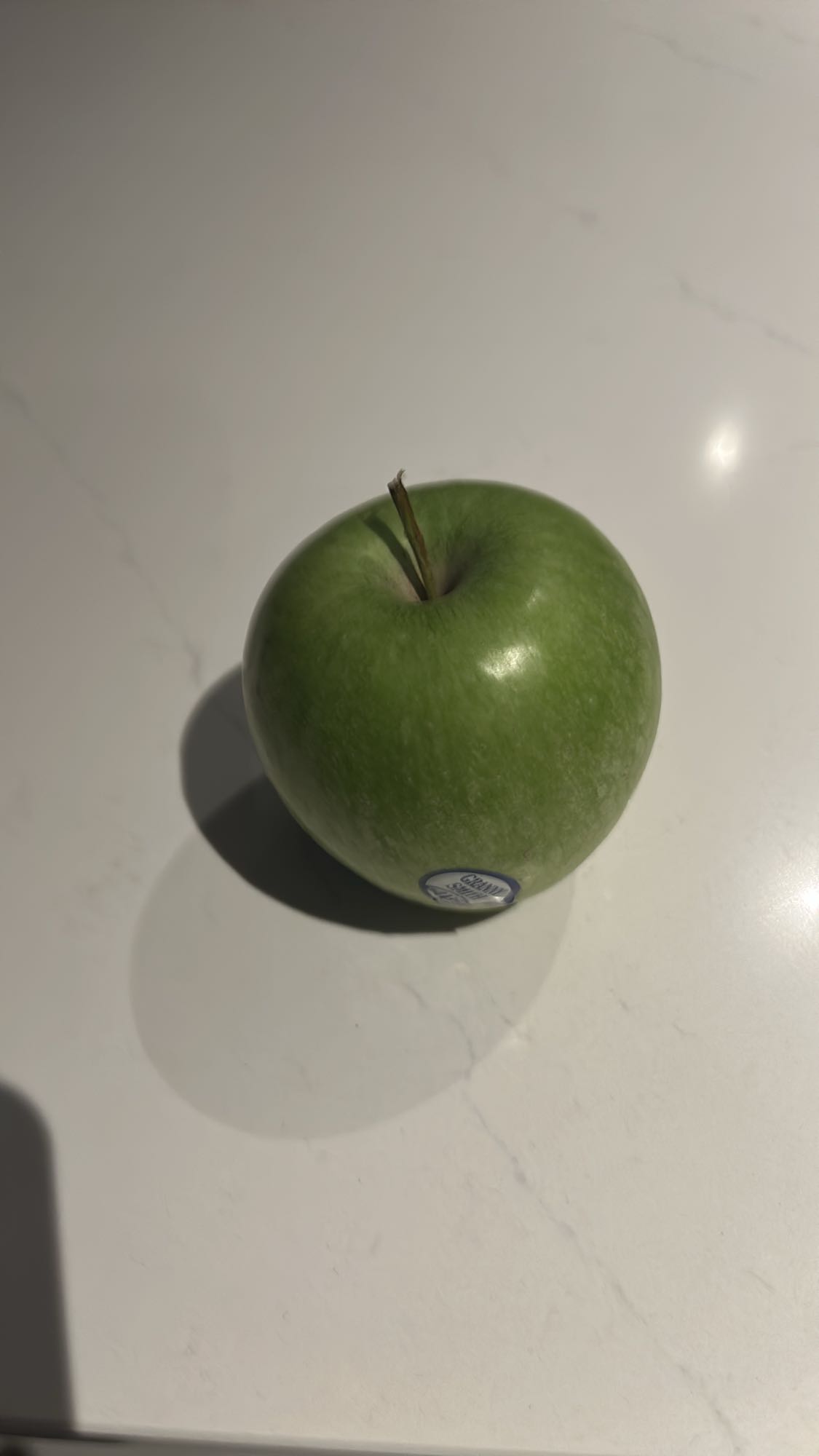 Grönt äpple