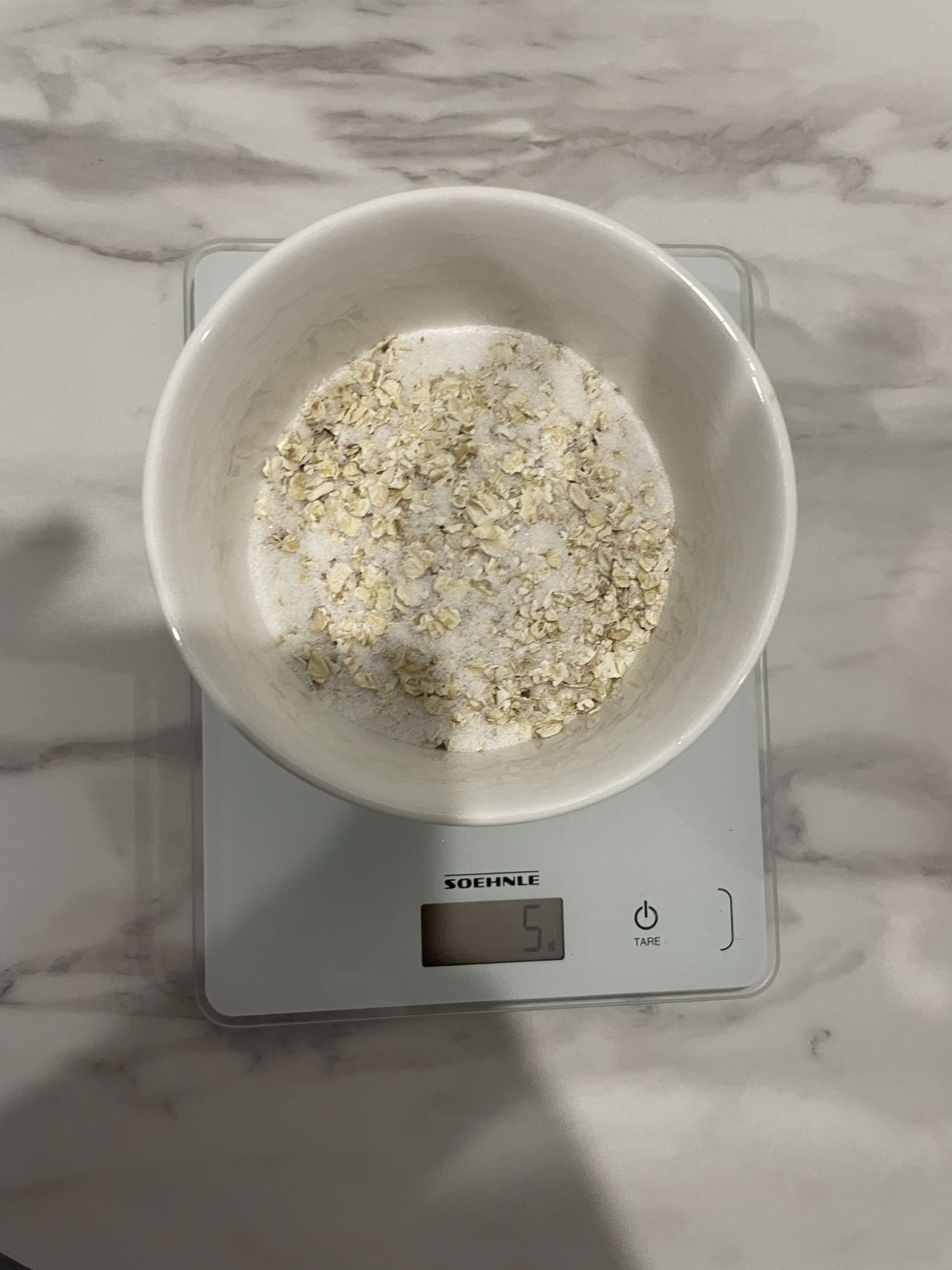 Flocons d'avoine sucrés