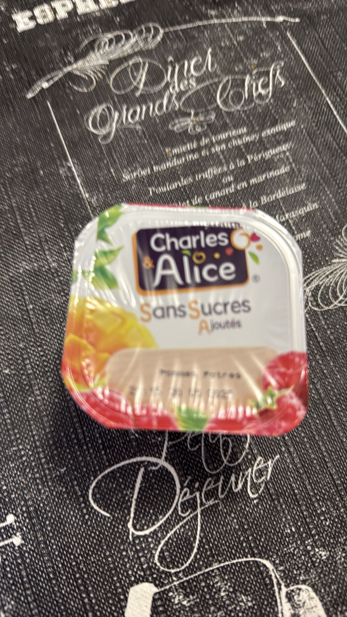 Compote sans sucres ajoutés