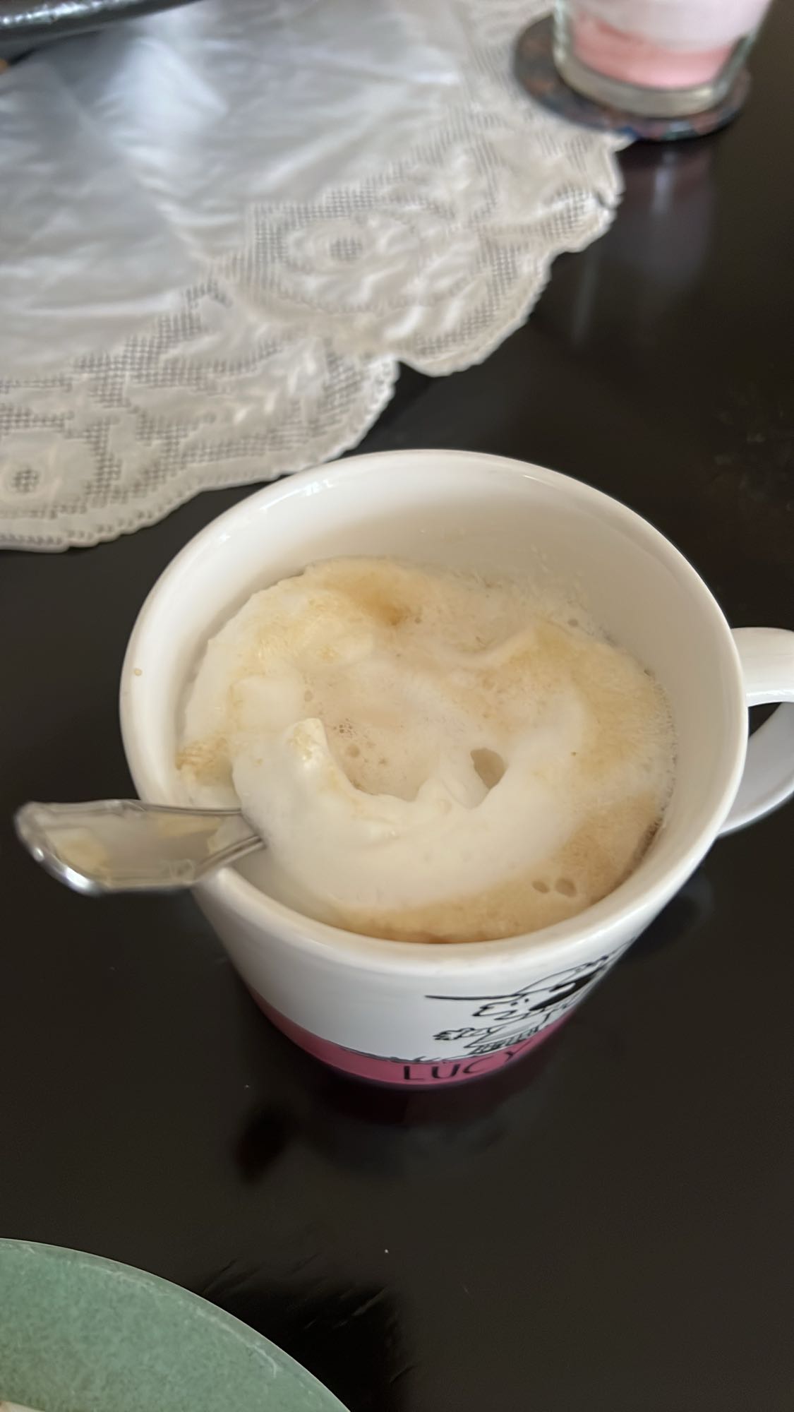 Coffee with Milk Foam