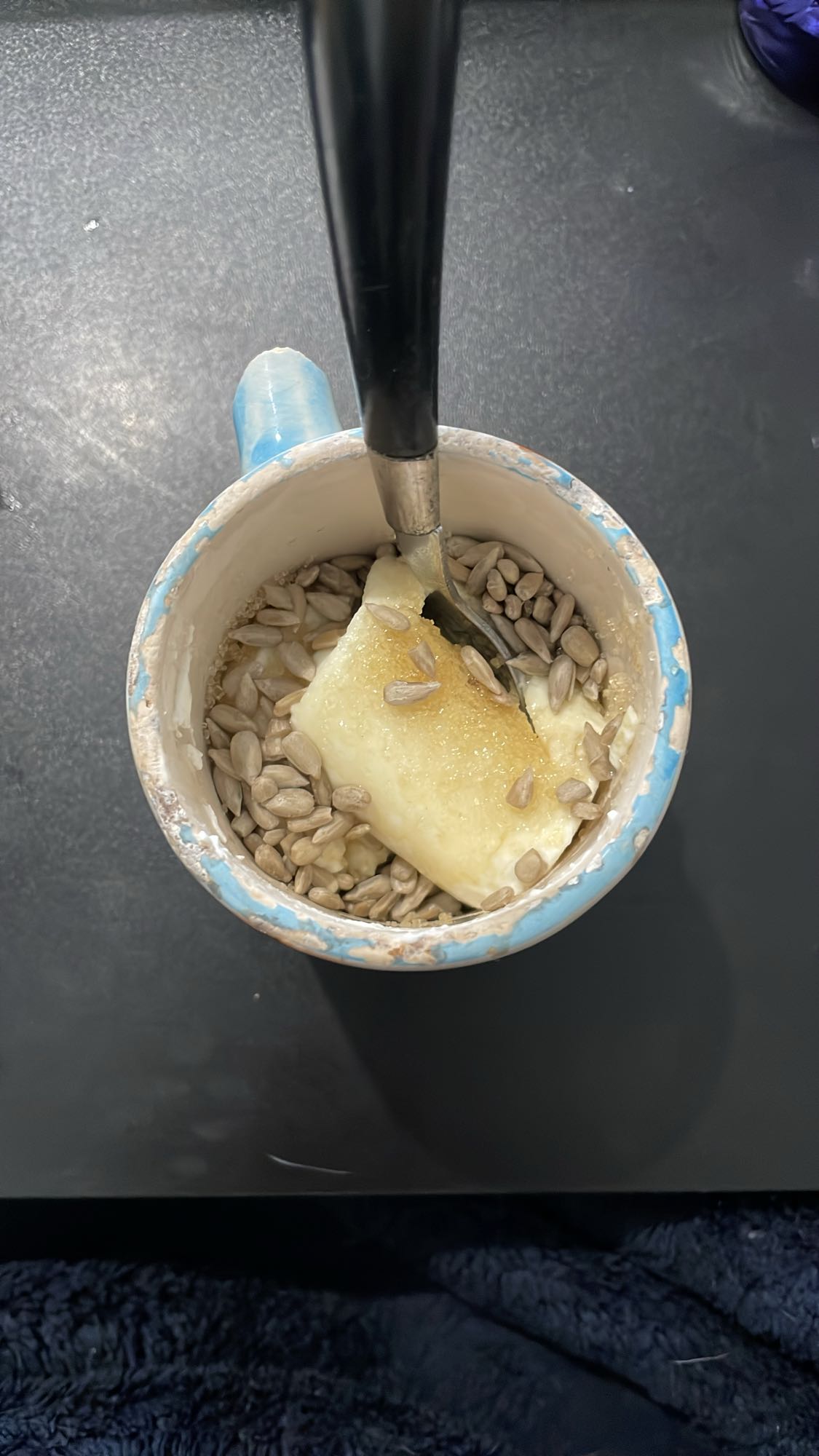 Fromage blanc aux graines