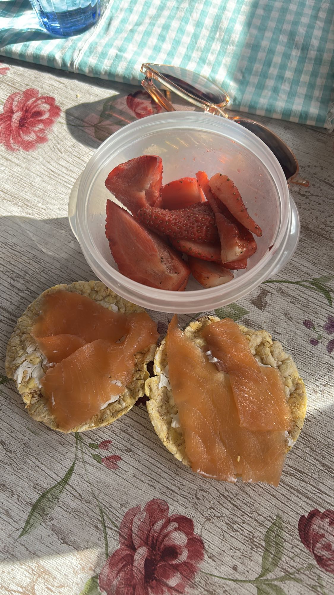 Tostadas con salmón