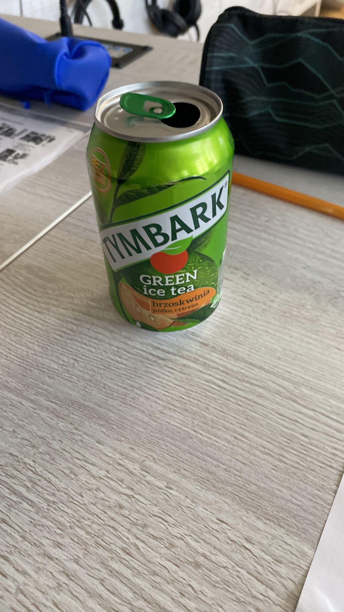 Zielona herbata brzoskwinia