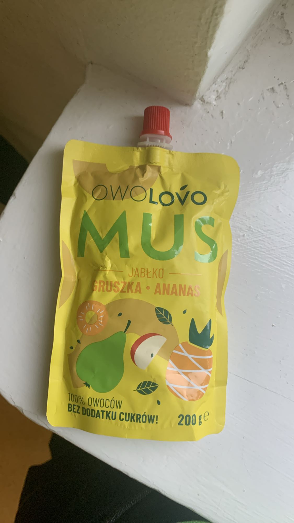 Mus jabłko gruszka ananas