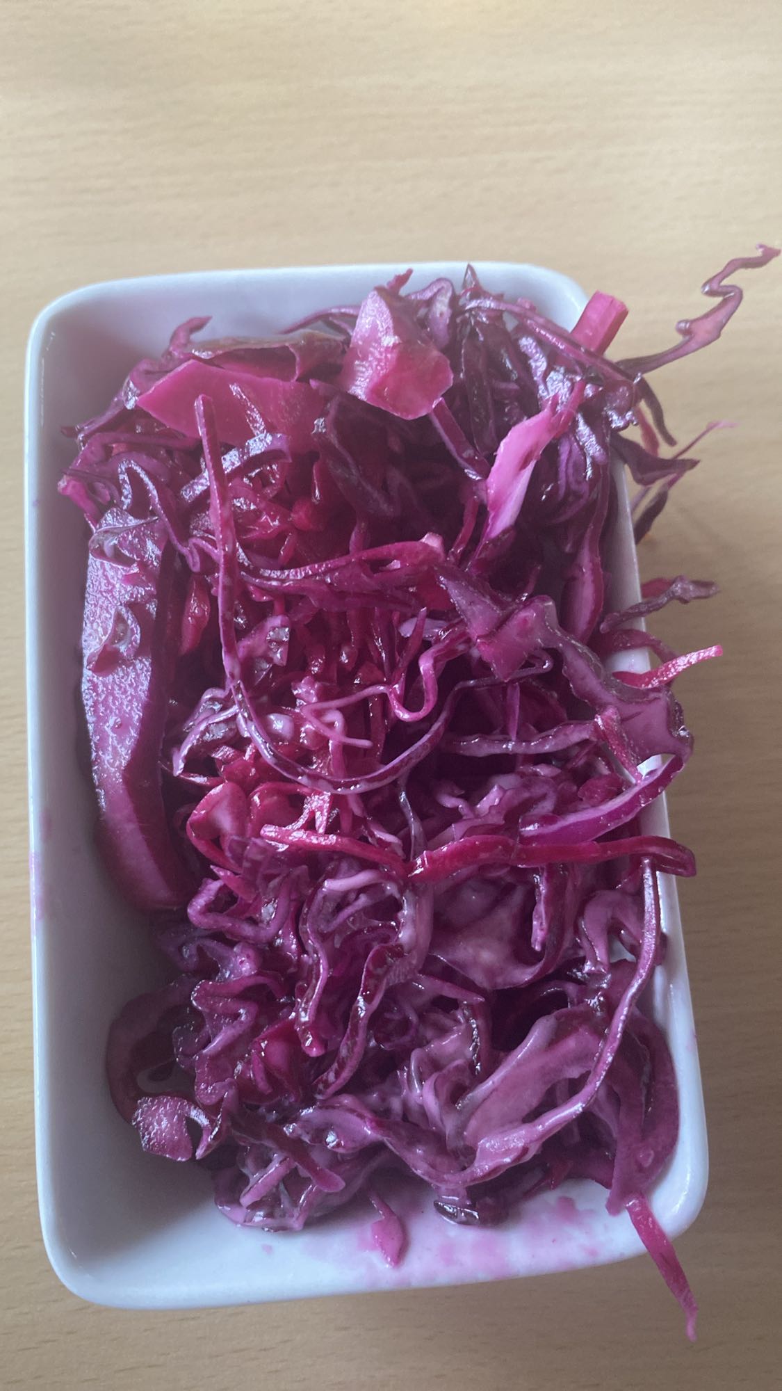 Salade de chou rouge