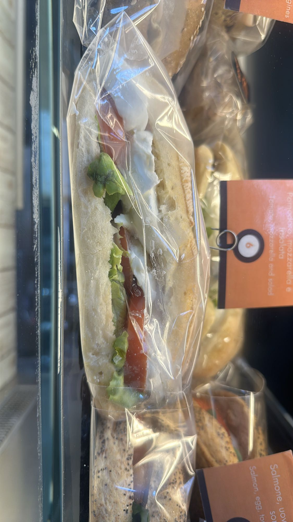 Mozzarella Tomato Sandwich