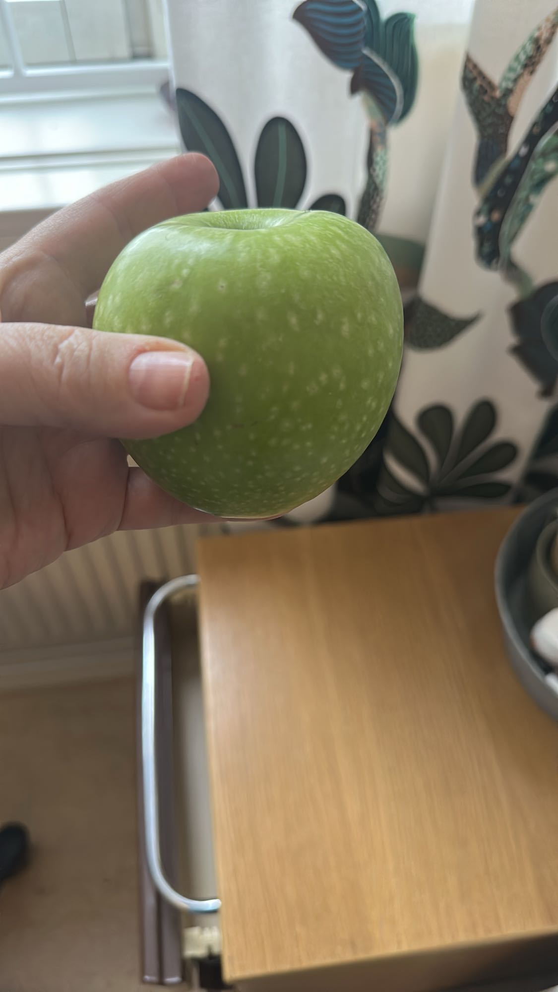Grönt äpple