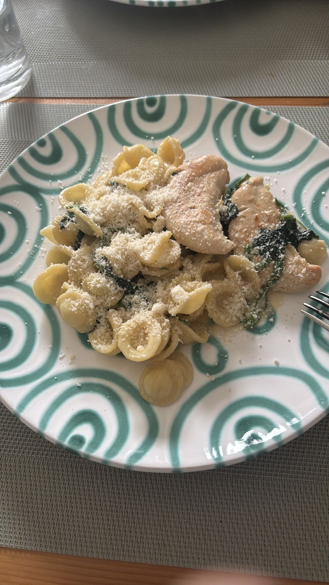 Makaron z kurczakiem