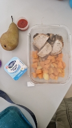 Poulet avec légumes