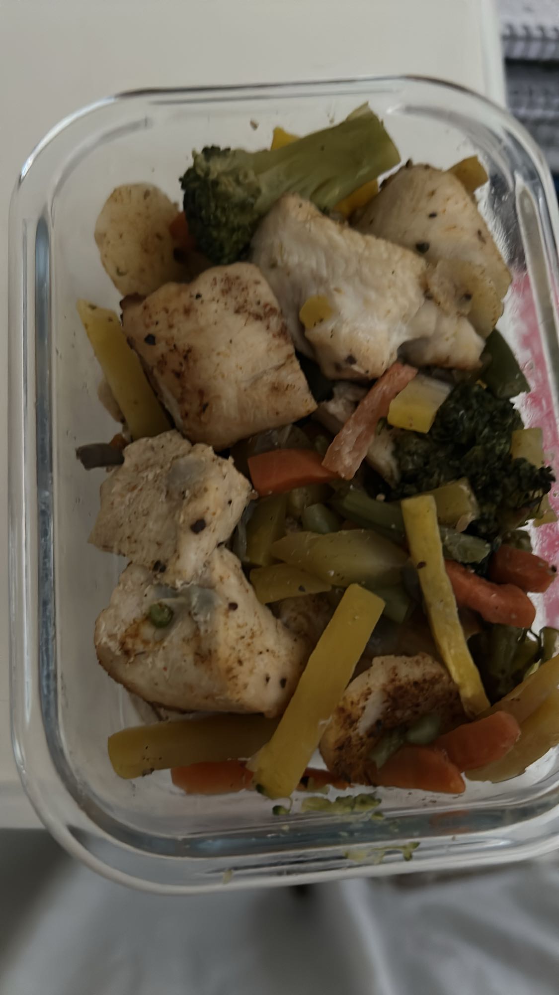 Kyckling med grönsaker