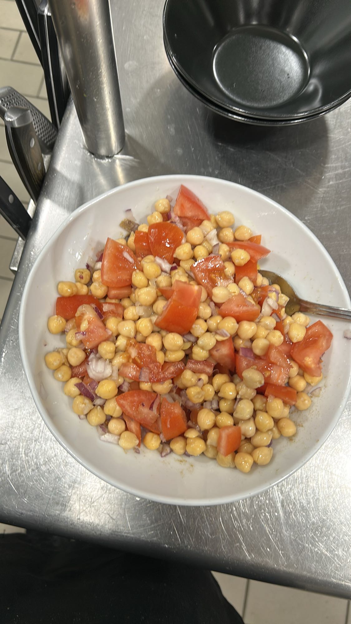 Ensalada de garbanzos