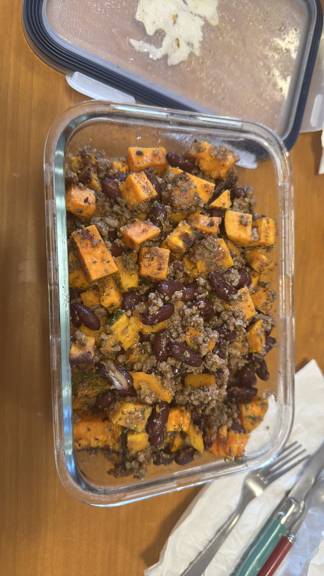 Patate douce et bœuf