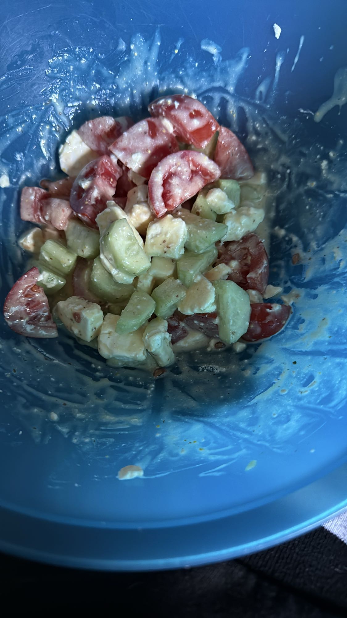 Tomaten Gurken Salat