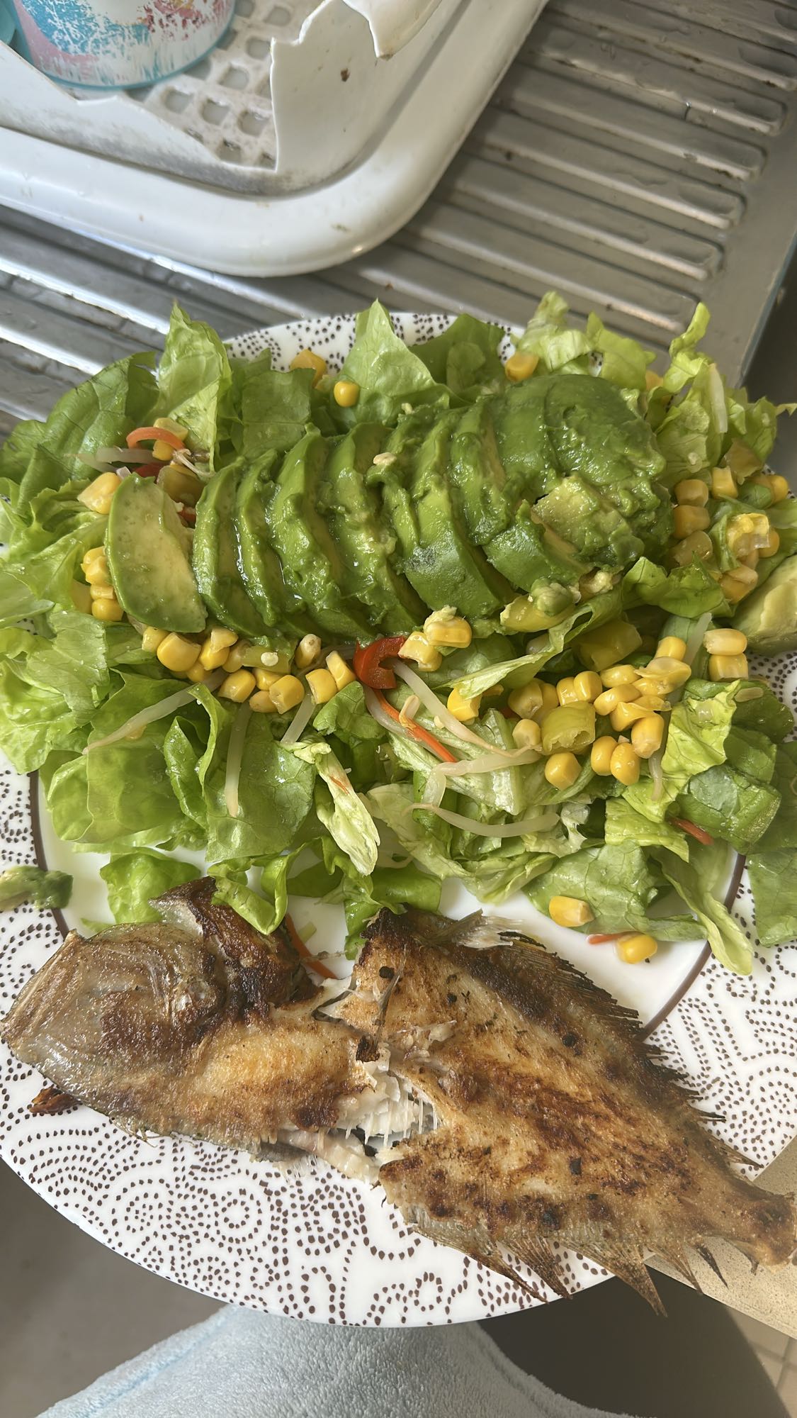 Ensalada con pescado