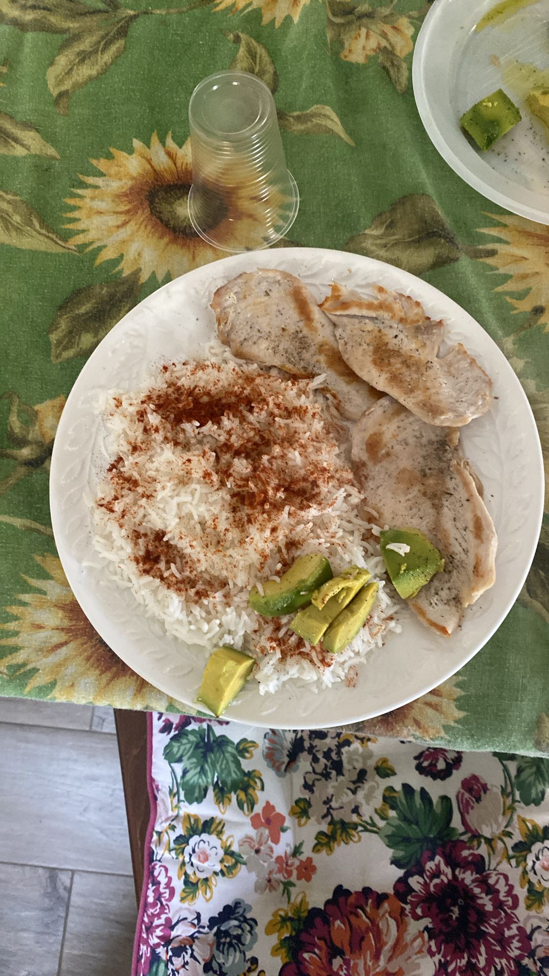 Grilled Chicken with Rice