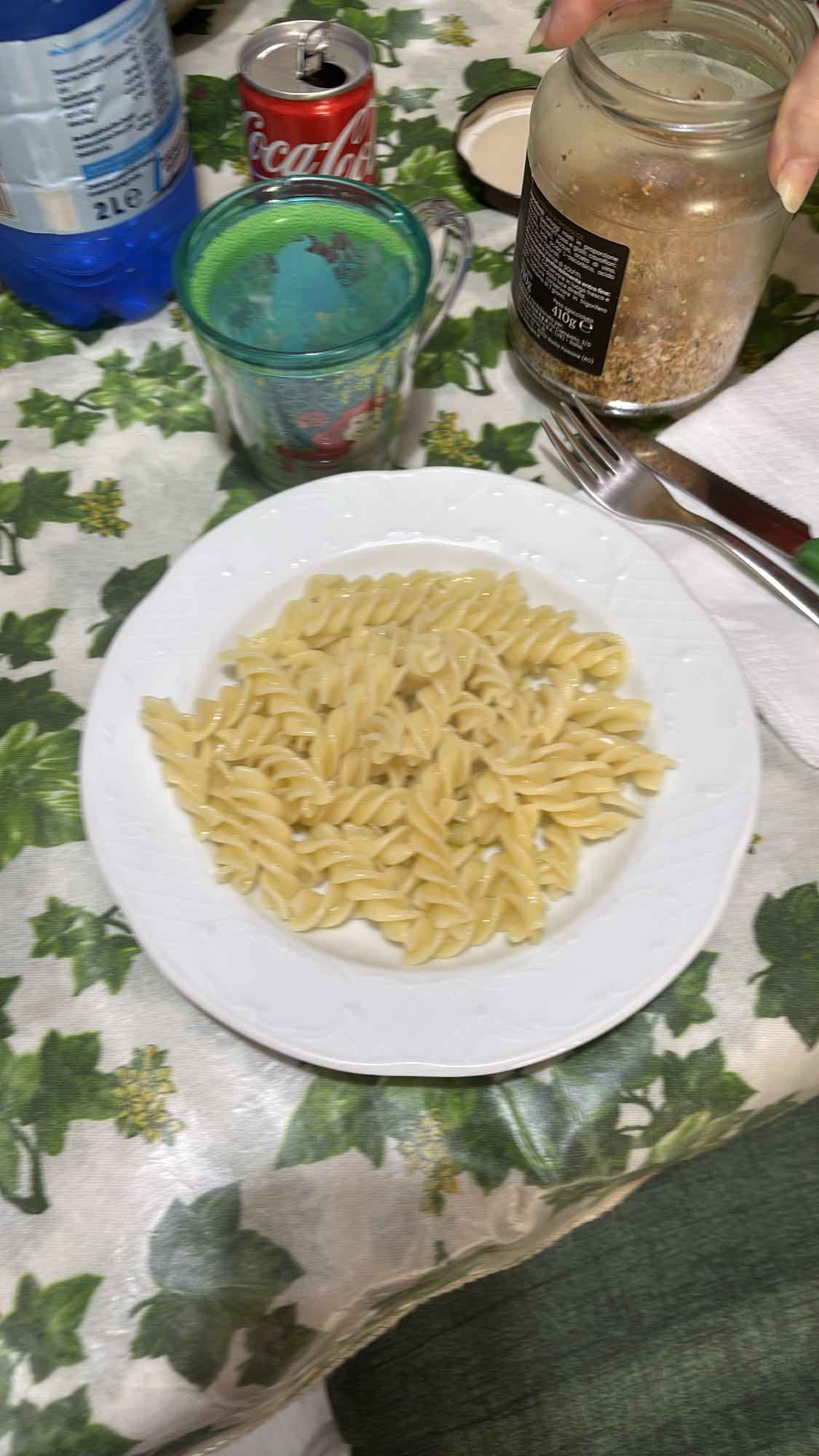 Plain Fusilli Pasta