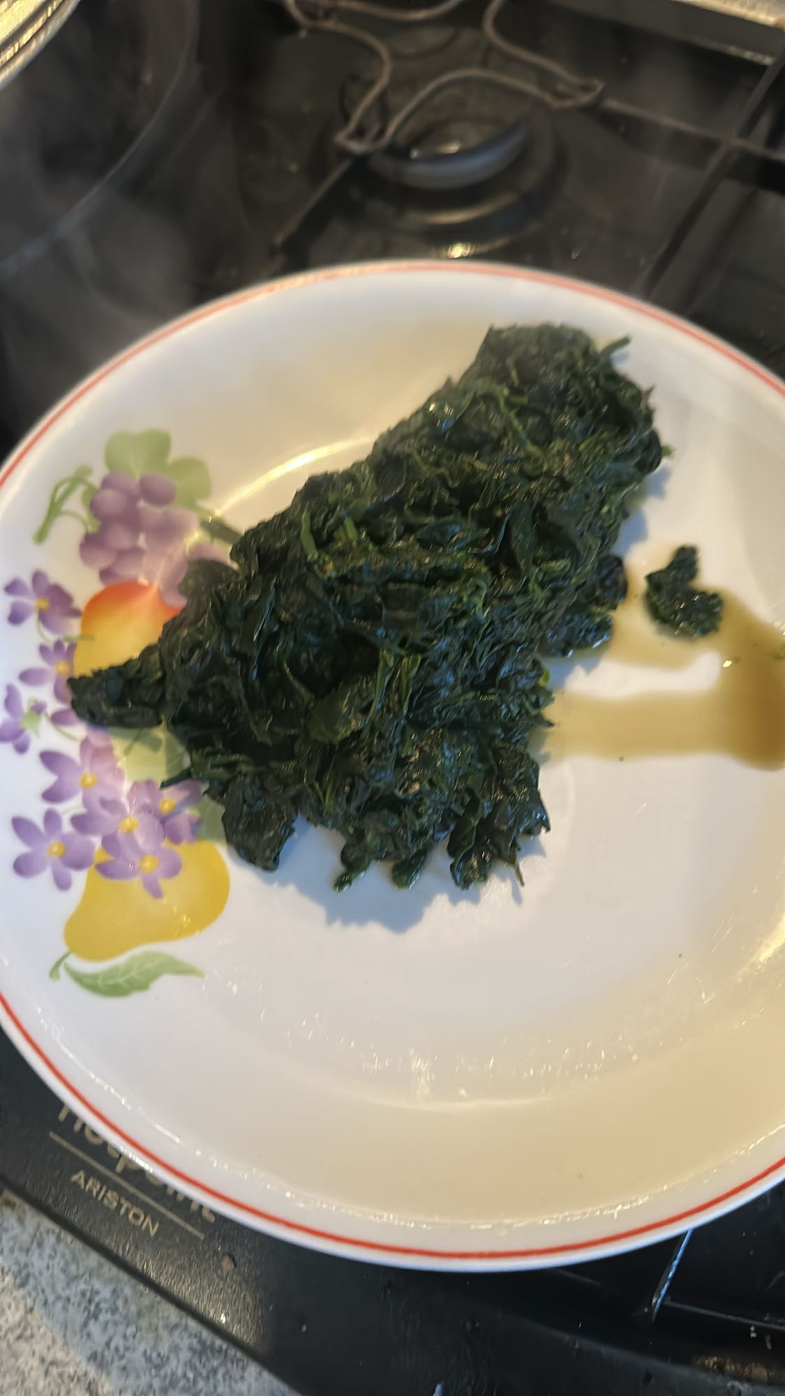 Boiled Spinach