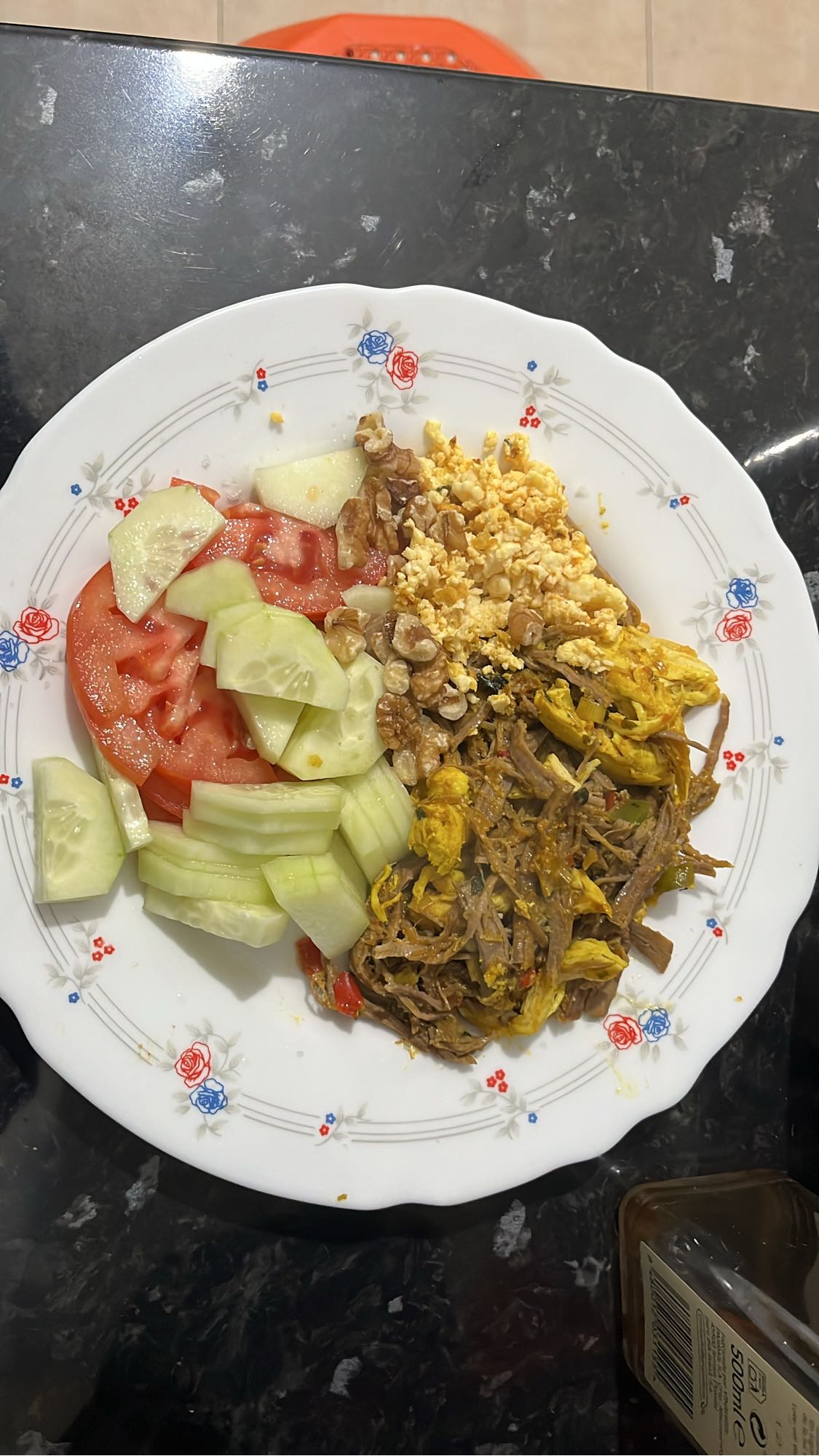 Plato saludable mixto