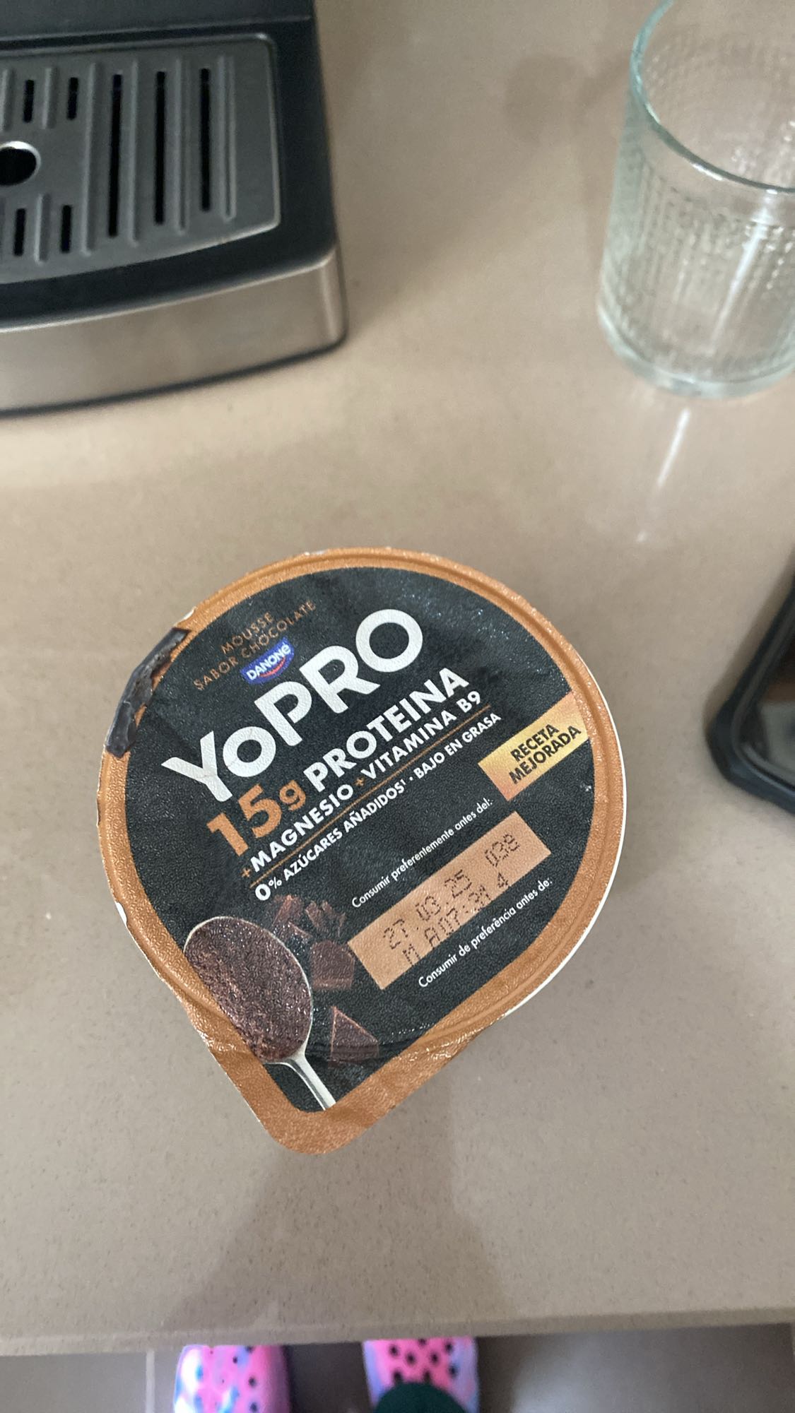 Mousse sabor chocolate