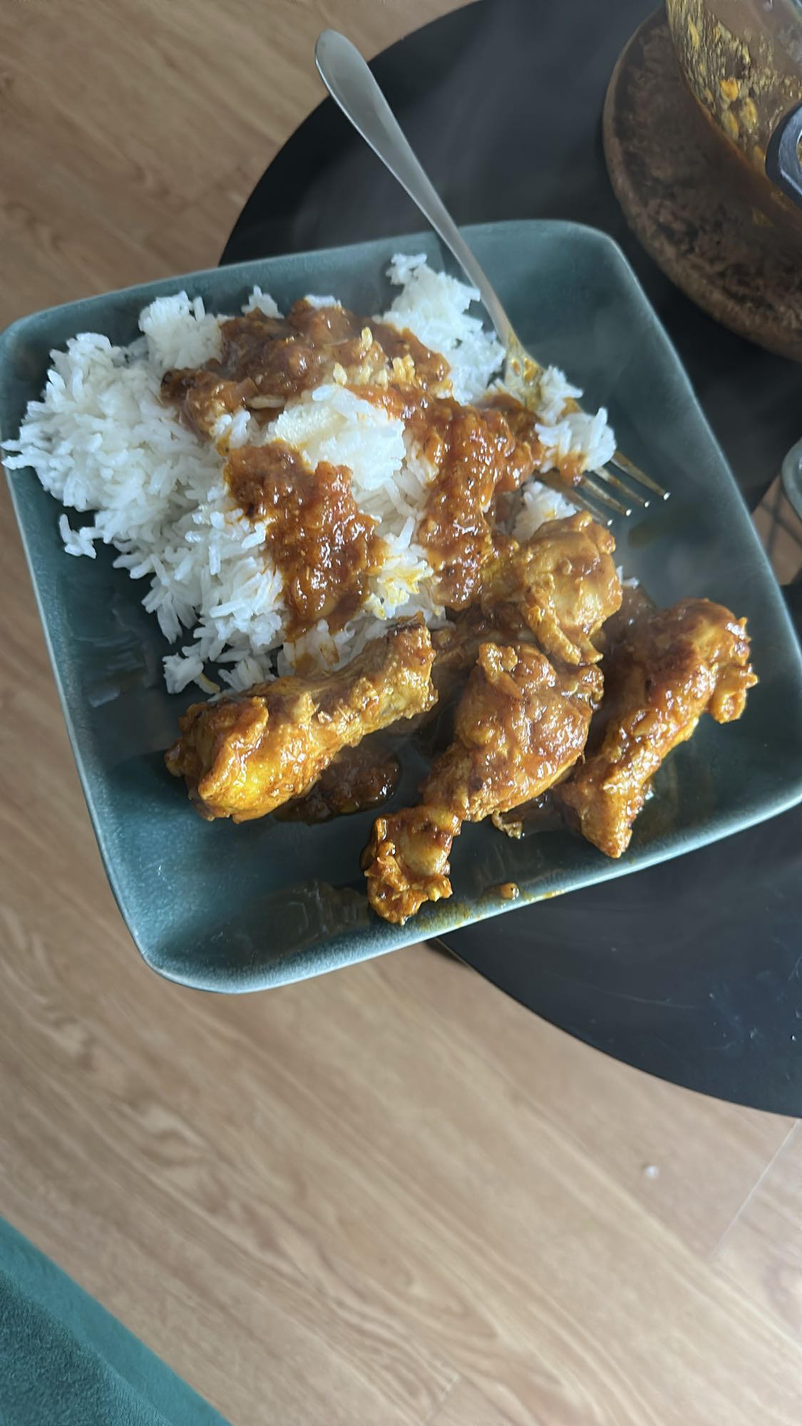 Kycklinggryta med ris