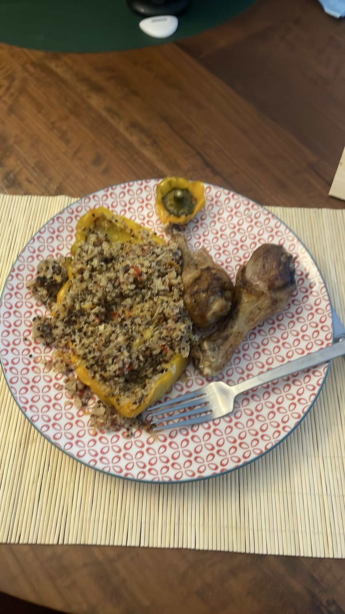 Stuffed Pepper with Chicken