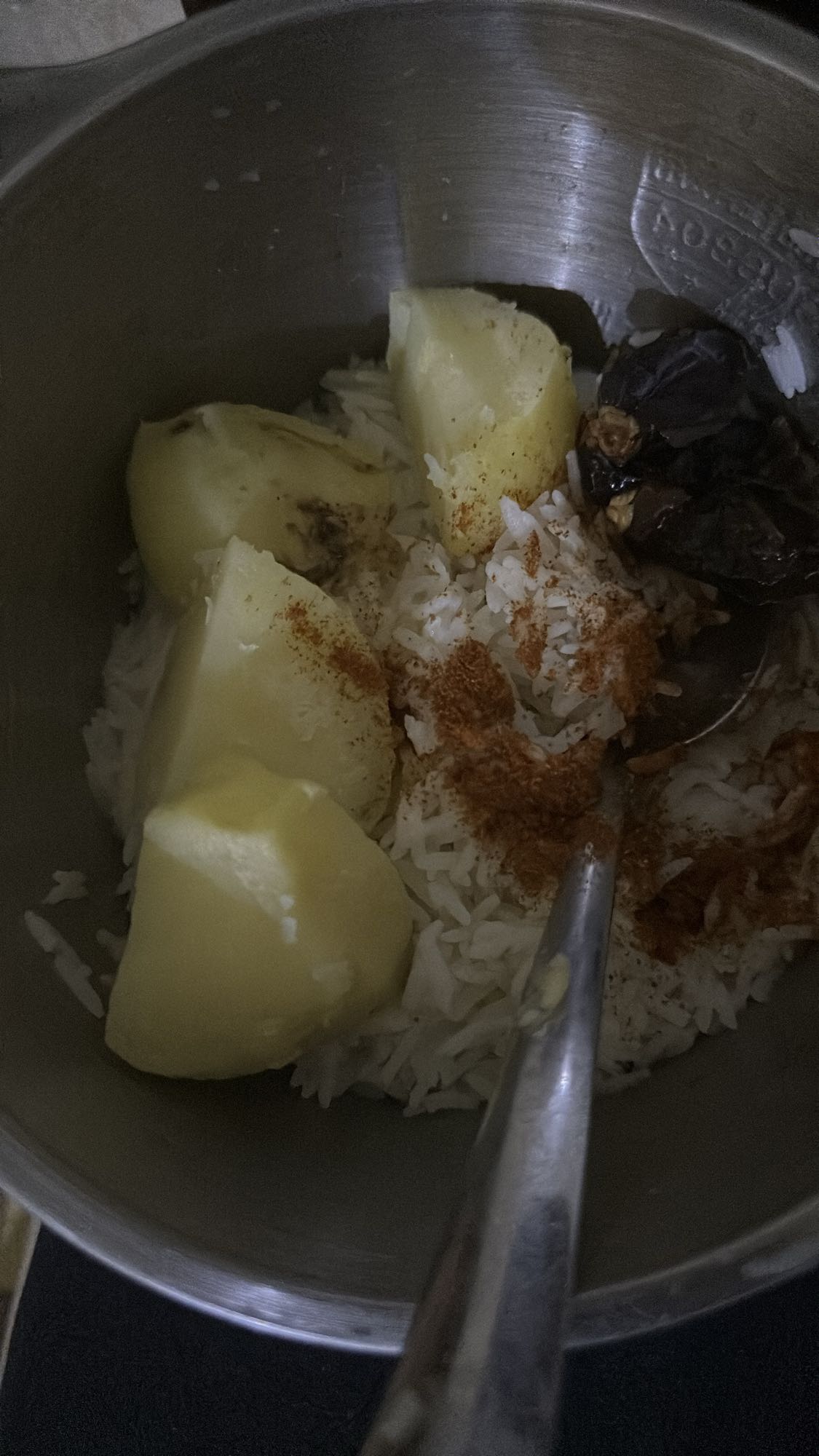 Rice with Potatoes