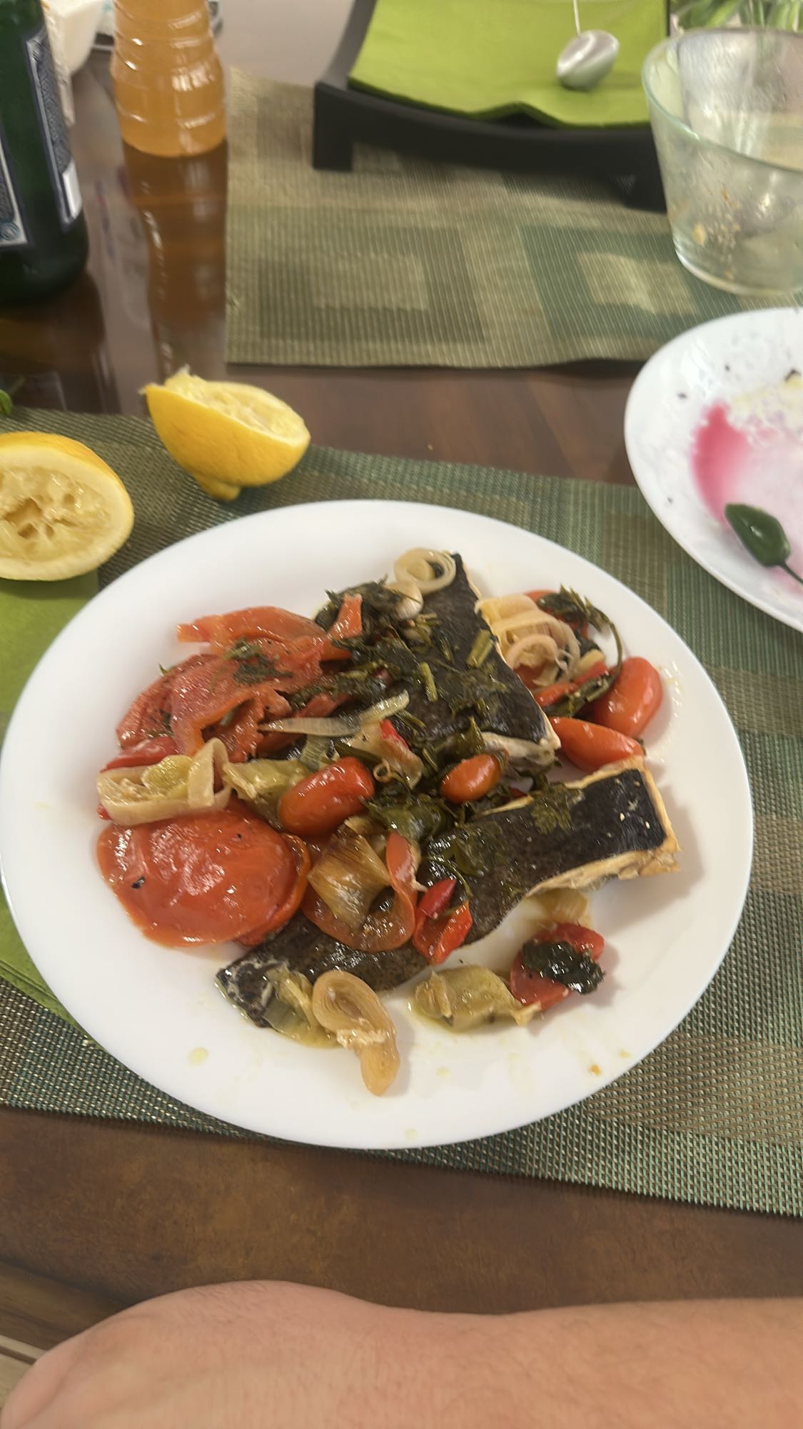 Baked Fish with Vegetables