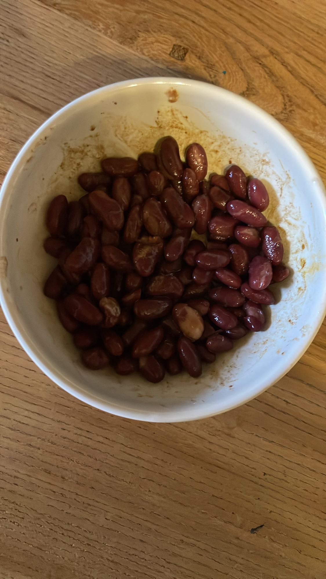 Haricots rouges assaisonnés