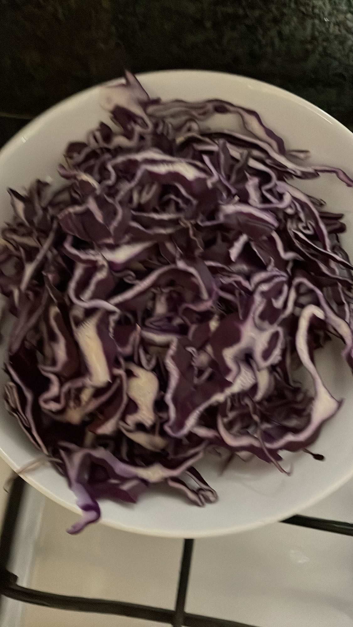Shredded Red Cabbage