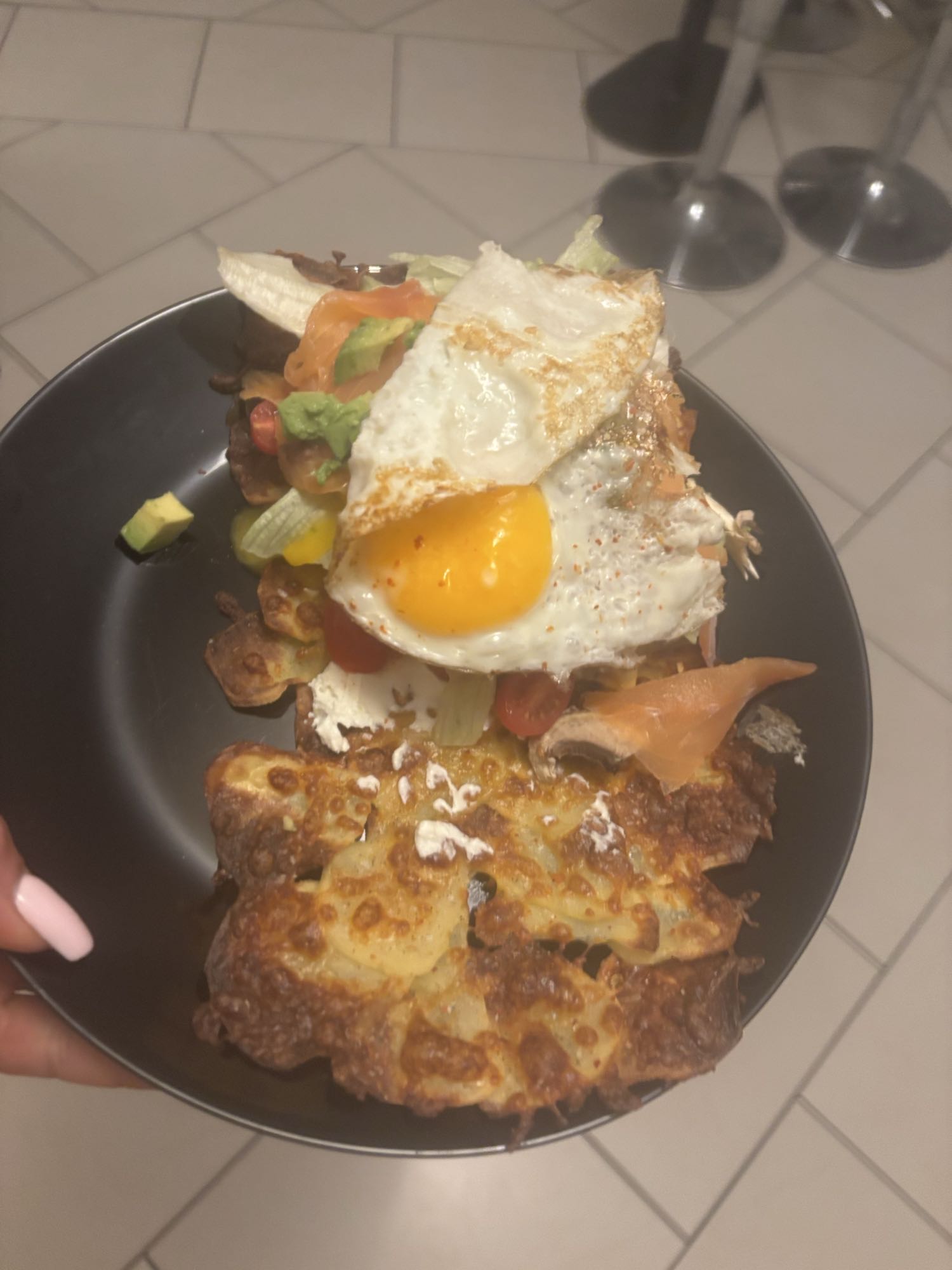 Gaufre de pommes de terre