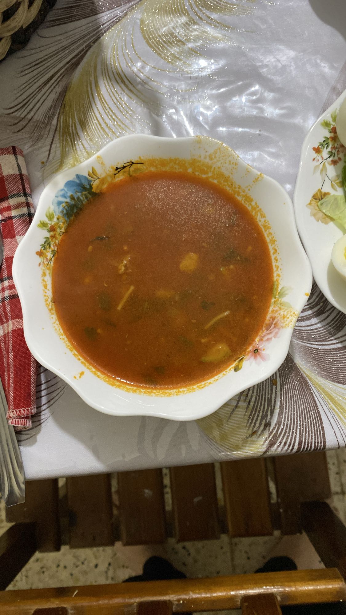 Soupe épicée aux légumes