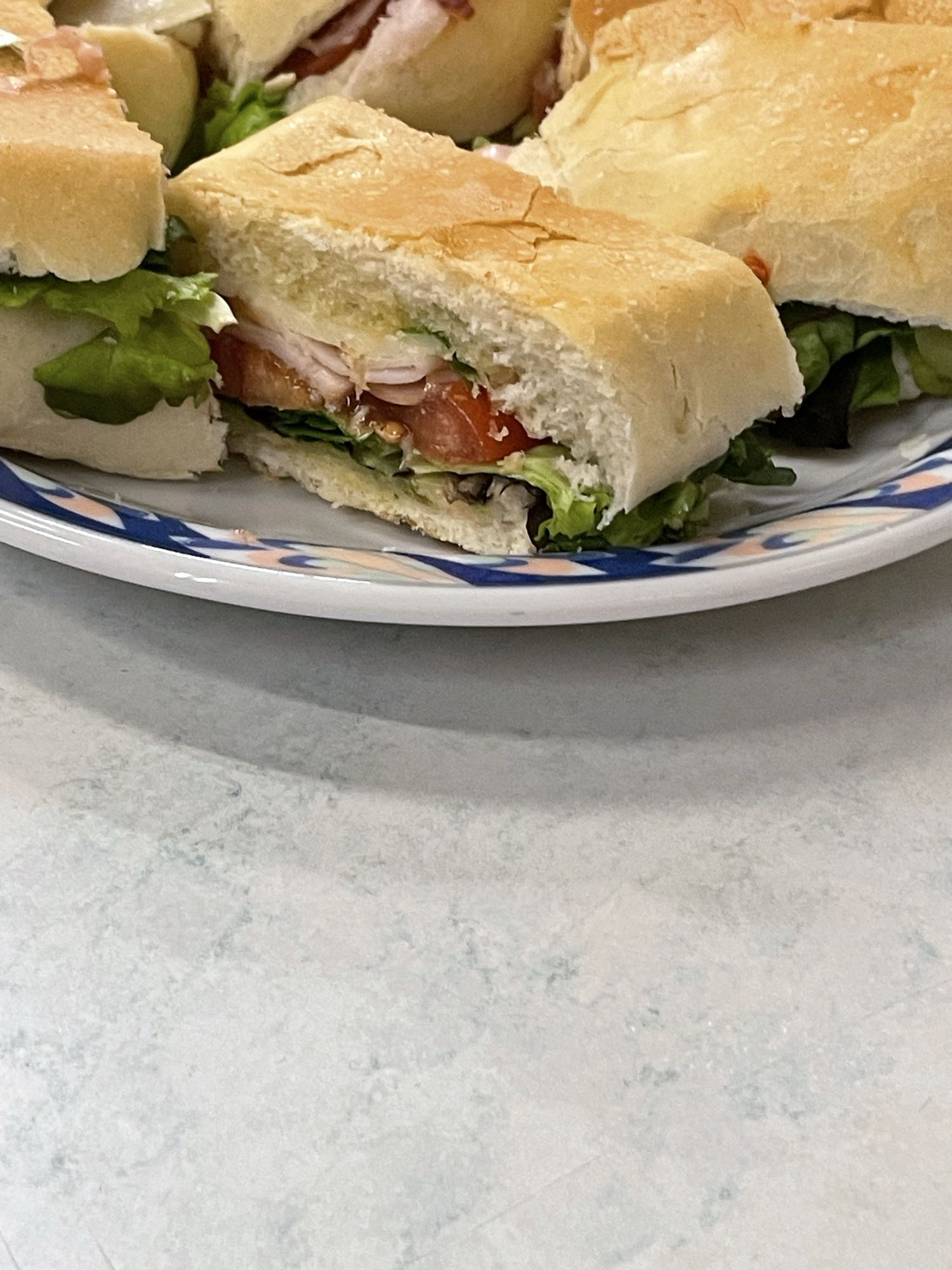 Sandwich à la dinde