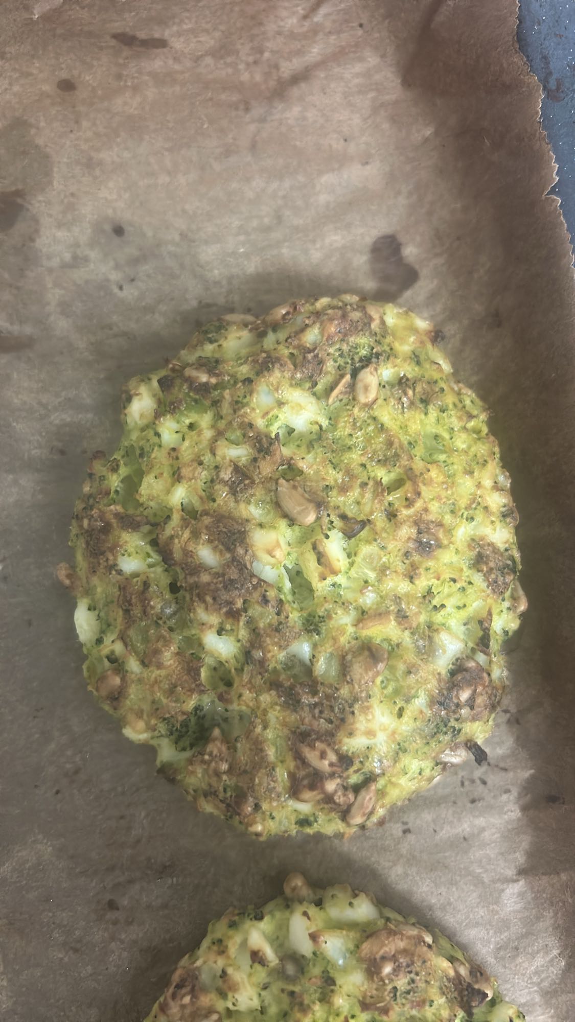 Placuszki brokułowe