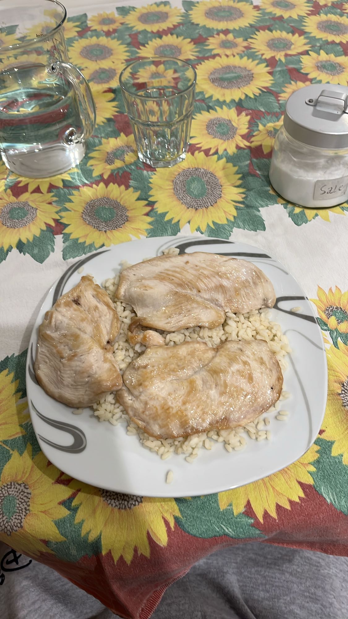 Grilled Chicken with Rice